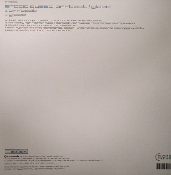 Arctic Quest - Offbeat / Glaze | Near Mint (NM) Excellent (EX)-