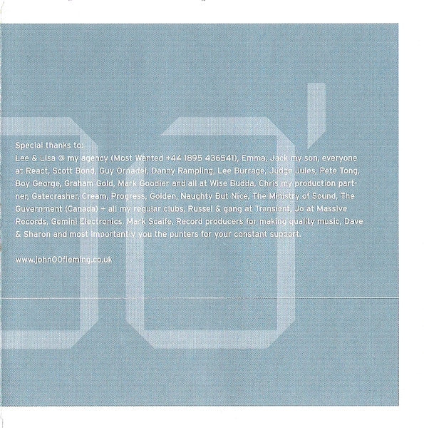 John '00' Fleming - For Your Ears Only (CD) | Near Mint (NM) Near Mint (NM)-