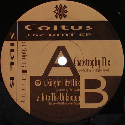 Coitus - The DMT EP (12" VINYL) | Near Mint (NM) Near Mint (NM)-