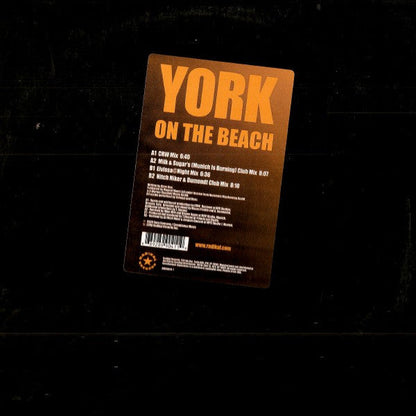 York - On The Beach (VINYL) | Very Good Plus (VG+) Very Good Plus (VG+)--