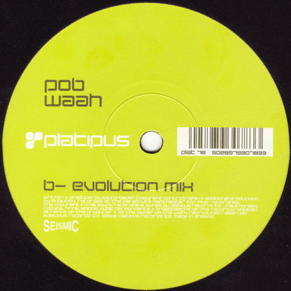 Pob - Waah (12" VINYL) | Very Good (VG)-