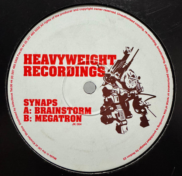 Brainstorm / Megatron (12" VINYL) | Very Good Plus (VG+) Generic--