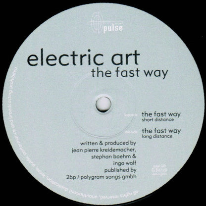 Electric Art - The Fast Way | Very Good Plus (VG+) Very Good (VG)--