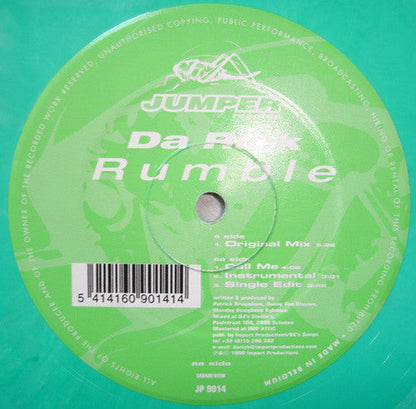 Da Rick - Rumble | Very Good (VG) Very Good Plus (VG+)--