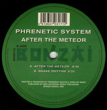 Phrenetic System - After The Meteor | Very Good (VG) Very Good (VG)--