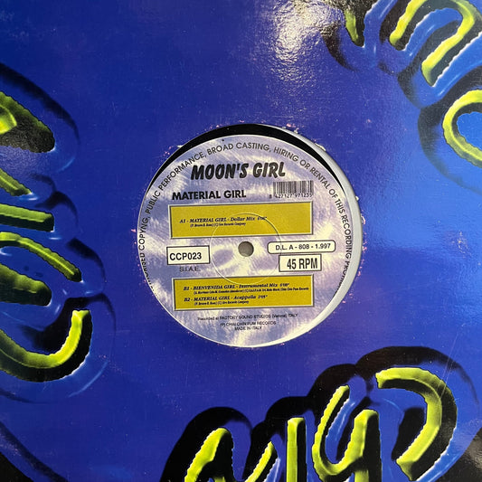 Moon's Girl - Material Girl | Very Good (VG) Good Plus (G+)--