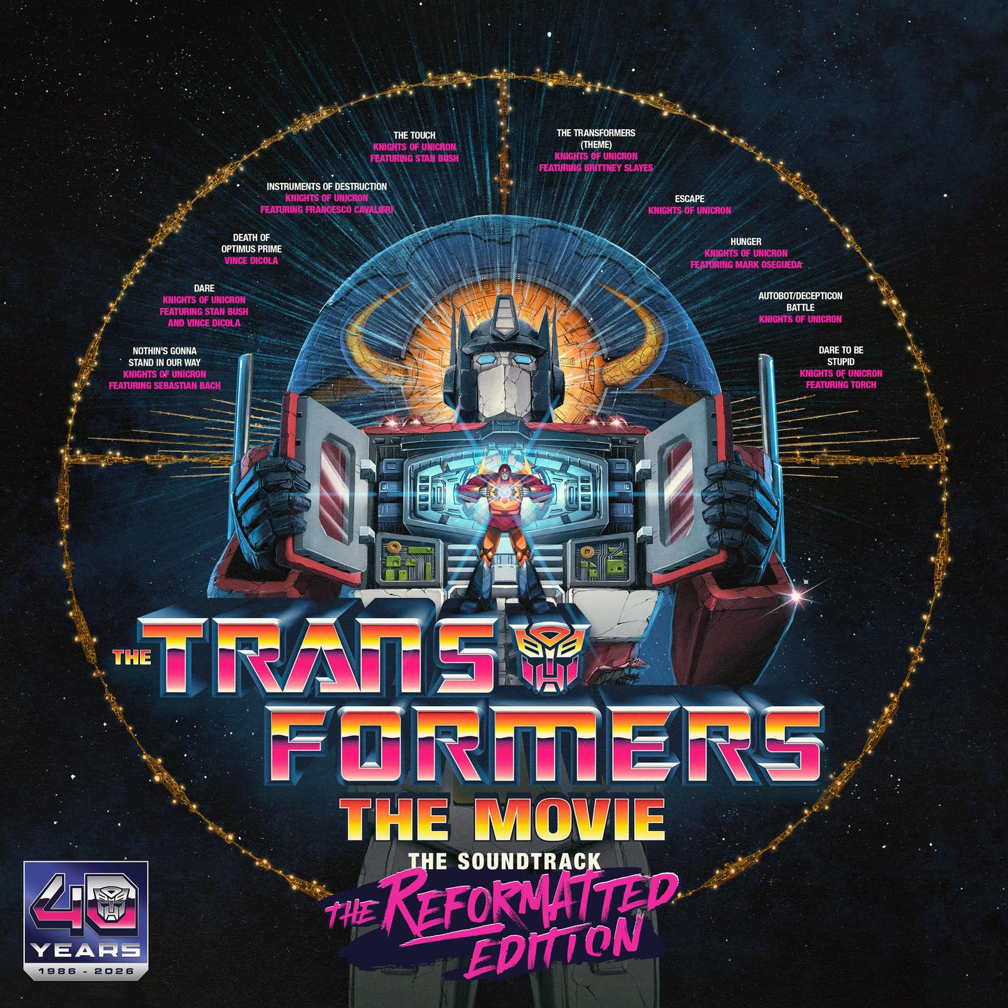 Transformers - The Movie, The Soundtrack, The Reformatted Edition [Energon Pink] |-