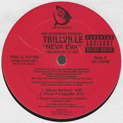 Trillville - Neva Eva | Near Mint (NM) Near Mint (NM)-