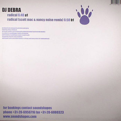 DJ Debra - Radical | Excellent (EX) Very Good (VG)--