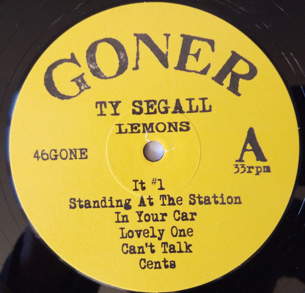 Ty Segall - Lemons | Mint (M) Mint (M)-