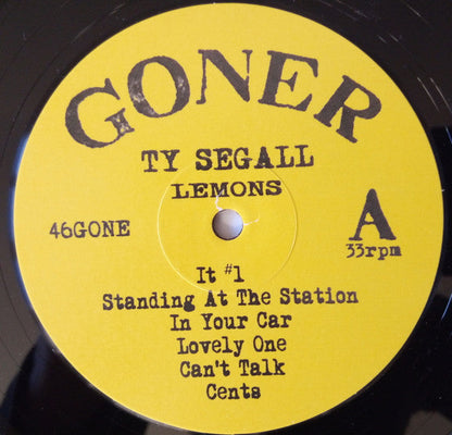 Ty Segall - Lemons | Mint (M) Mint (M)-