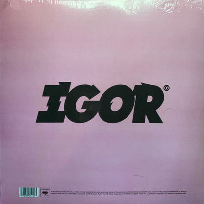 Tyler, The Creator Igor Columbia LP, Album, Gat Mint (M) Mint (M)-