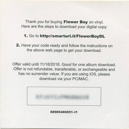 Tyler, The Creator - Scum Fuck Flower Boy | Mint (M) Mint (M)-