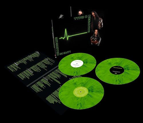 Type O Negative - Life Is Killing Me: 20th Anniversary (GREEN & BLACK MIXED VINYL) | Mint (M) Mint (M)-