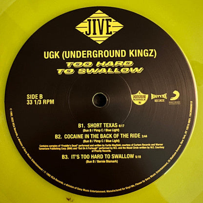 UGK - Too Hard to Swallow (2xCOLOR VINYL / VMP) | Mint (M) Mint (M)-