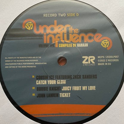 Under The Influence Volume Ten (A Collection Of Rare Funk & Disco) | Mint (M) Mint (M)-