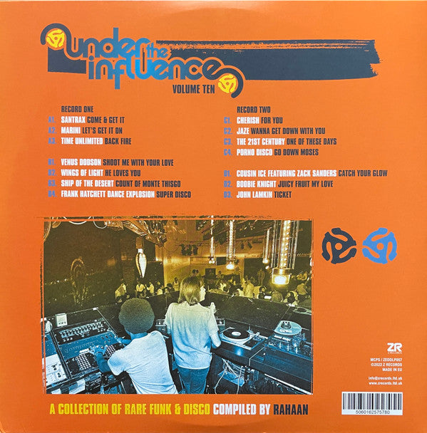Under The Influence Volume Ten (A Collection Of Rare Funk & Disco) | Mint (M) Mint (M)-