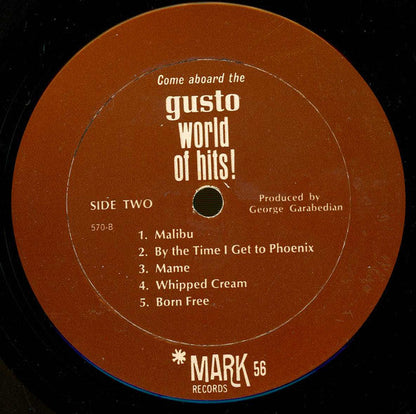 Come Aboard The Gusto World Of Hits! | Mint (M) Mint (M)-