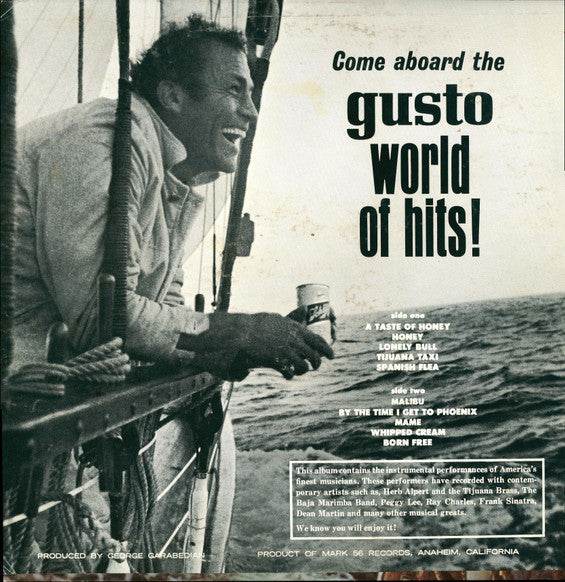 Come Aboard The Gusto World Of Hits! | Mint (M) Mint (M)-