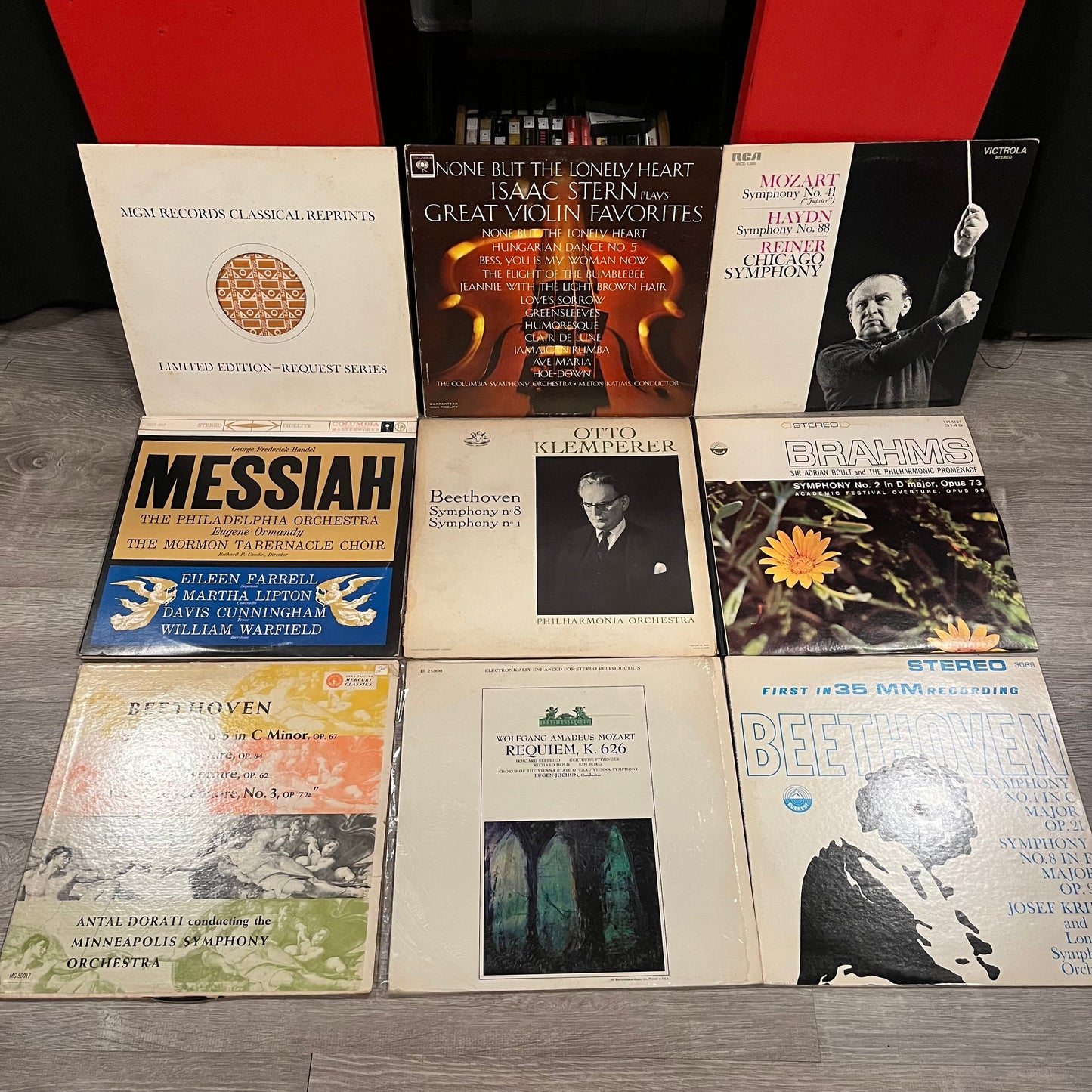 Various - 9 CLASSICAL VINYL RECORD LPS *EX-NM* |-