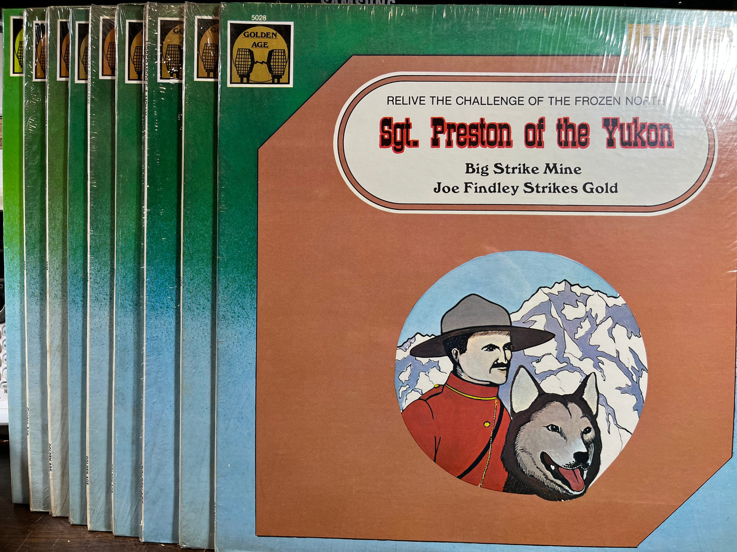 Various - 9 GOLDEN AGE ORIGINAL RADIO BROADCAST VINYL LPs | Near Mint (NM or M-)--