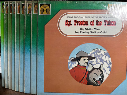 Various - 9 GOLDEN AGE ORIGINAL RADIO BROADCAST VINYL LPs | Near Mint (NM or M-)--