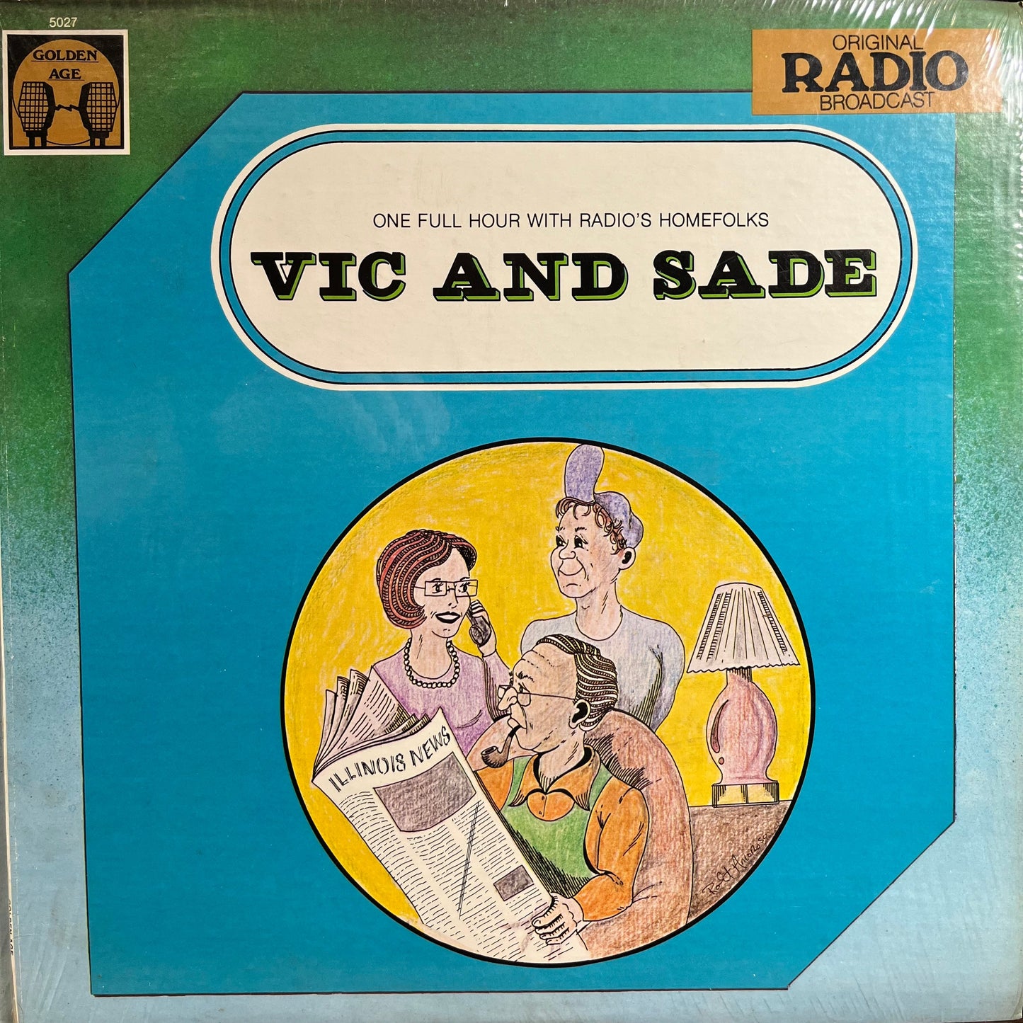 Various - 9 GOLDEN AGE ORIGINAL RADIO BROADCAST VINYL LPs | Near Mint (NM or M-)--