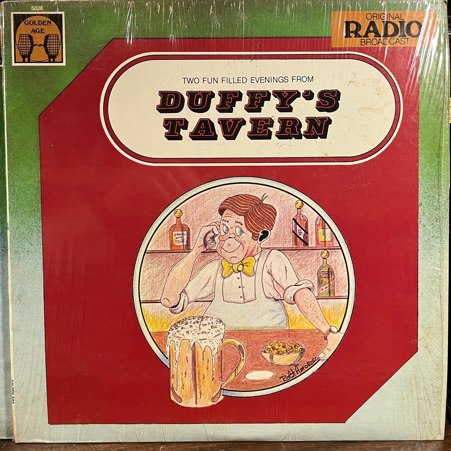 Various - 9 GOLDEN AGE ORIGINAL RADIO BROADCAST VINYL LPs | Near Mint (NM or M-)--
