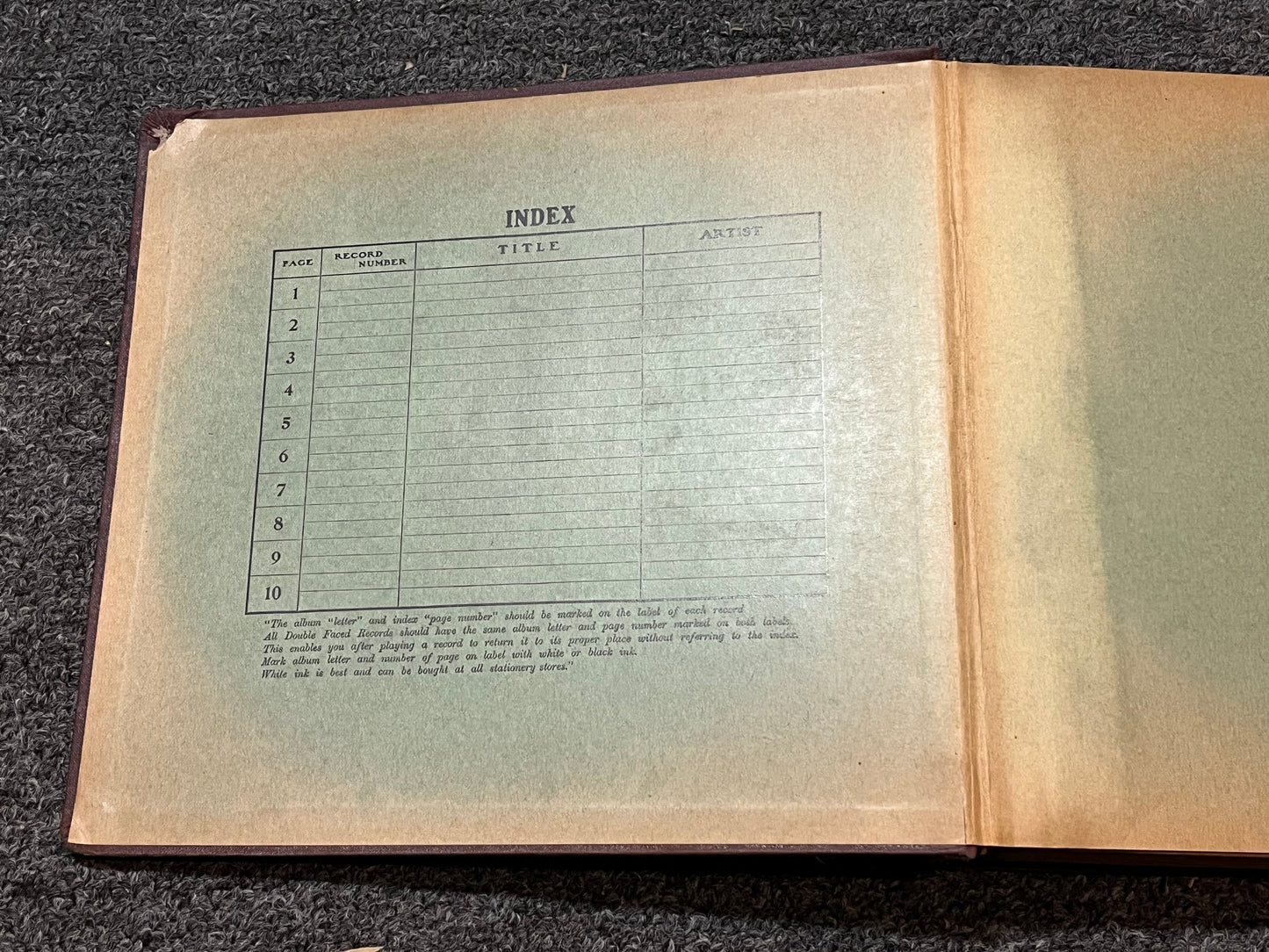 RCA (2) - 10 PAGE BOOK 78RPM 10" RECORDS | Very Good Plus (VG+)-