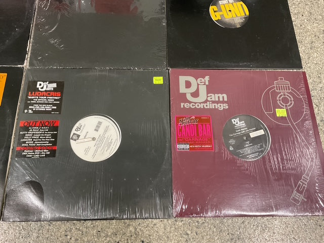 Various - 12 HIP HOP RECODS VINYL LOT |-