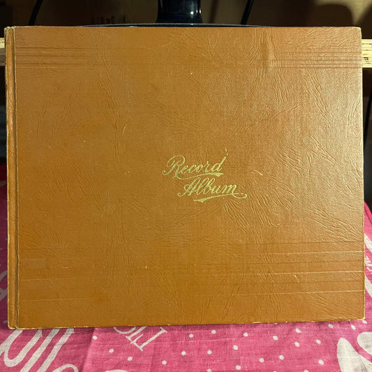 7" - Record Album Book (10-Holder) | Very Good Plus (VG+)--