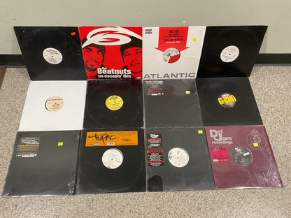 Various - 12 HIP HOP RECODS VINYL LOT |-