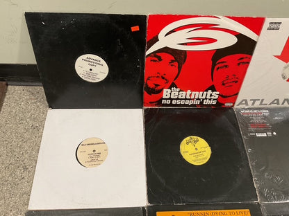 Various - 12 HIP HOP RECODS VINYL LOT |-