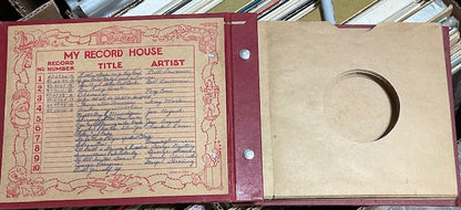 Va - 7INCH VINYL 45RPM RECORD BOOK *EMBOSSED ART* |--