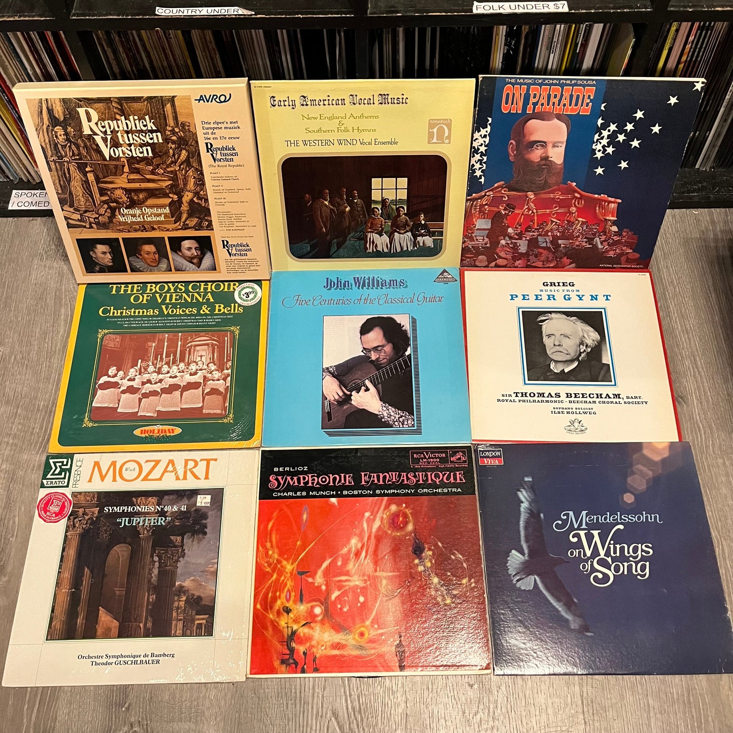 Various - 9 CLASSICAL VINYL RECORD LPS *EX-NM* | Excellent (EX) Excellent (EX)-