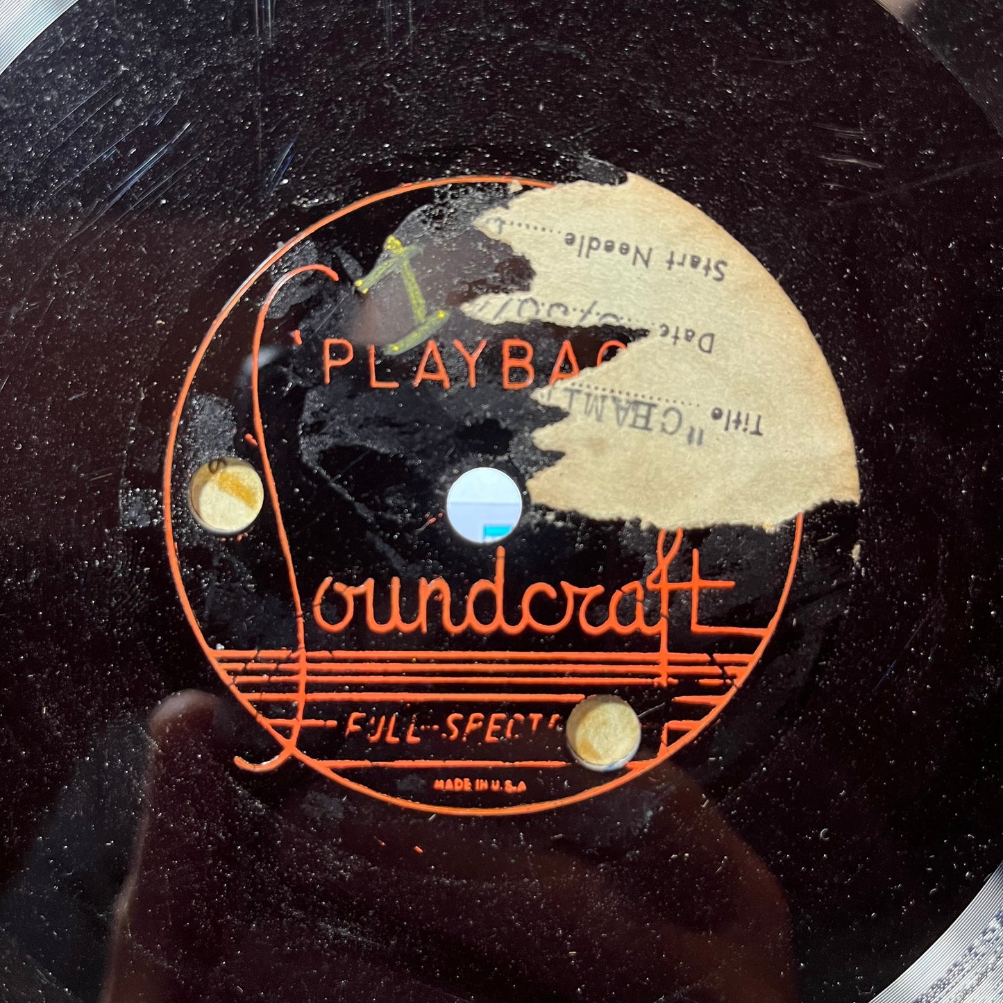 WFAS - CHAMINADE CLUB 3/30/49 (78RPM 12" RECORD) | Excellent (EX) Generic--