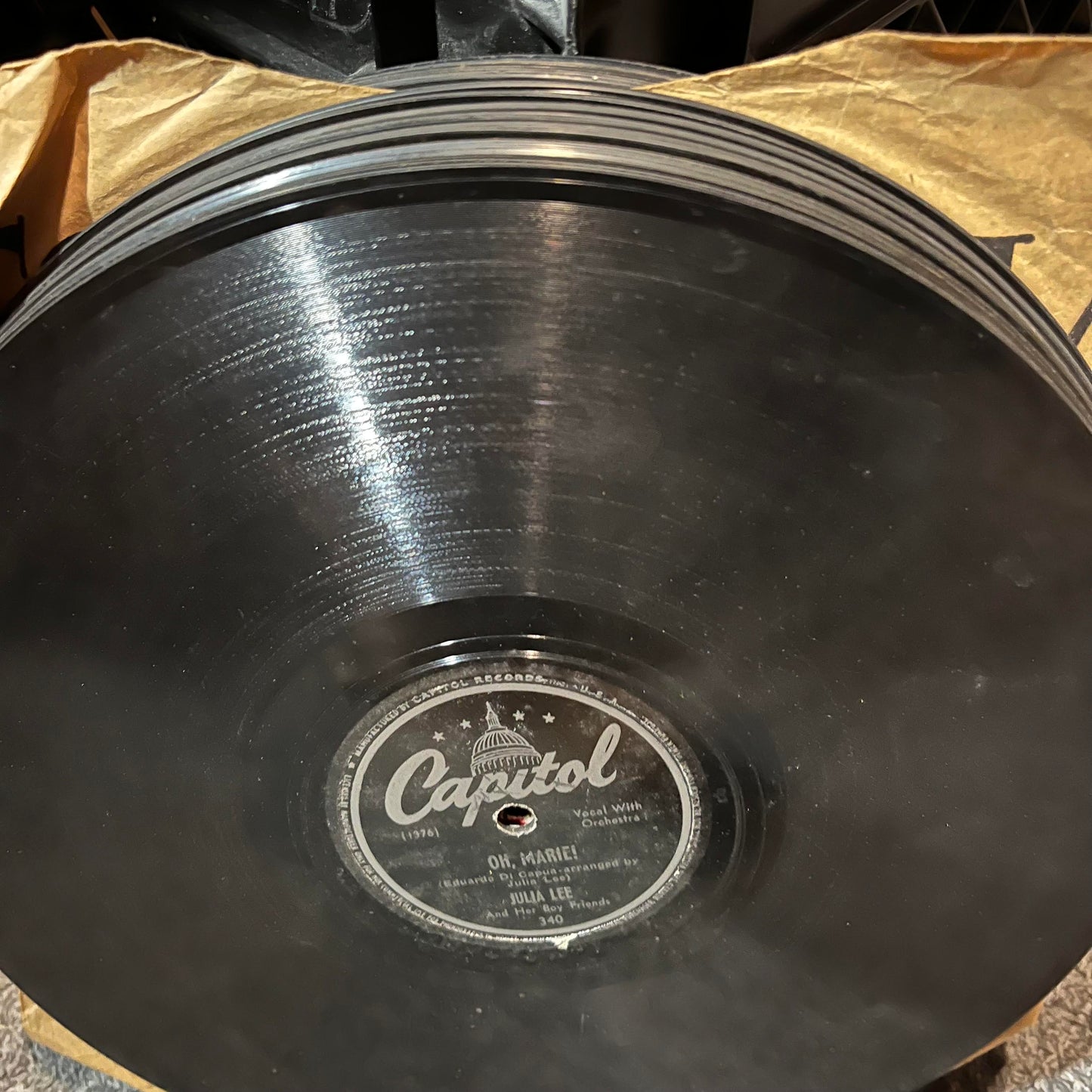 VARIOUS - (13) 78 RPM COLLECTION/LOT 10" RECORDS |-