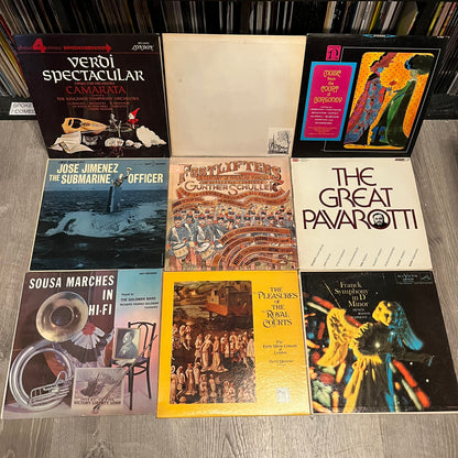 Various - 9 CLASSICAL VINYL RECORD LPS *EX-NM* | Excellent (EX) Excellent (EX)-