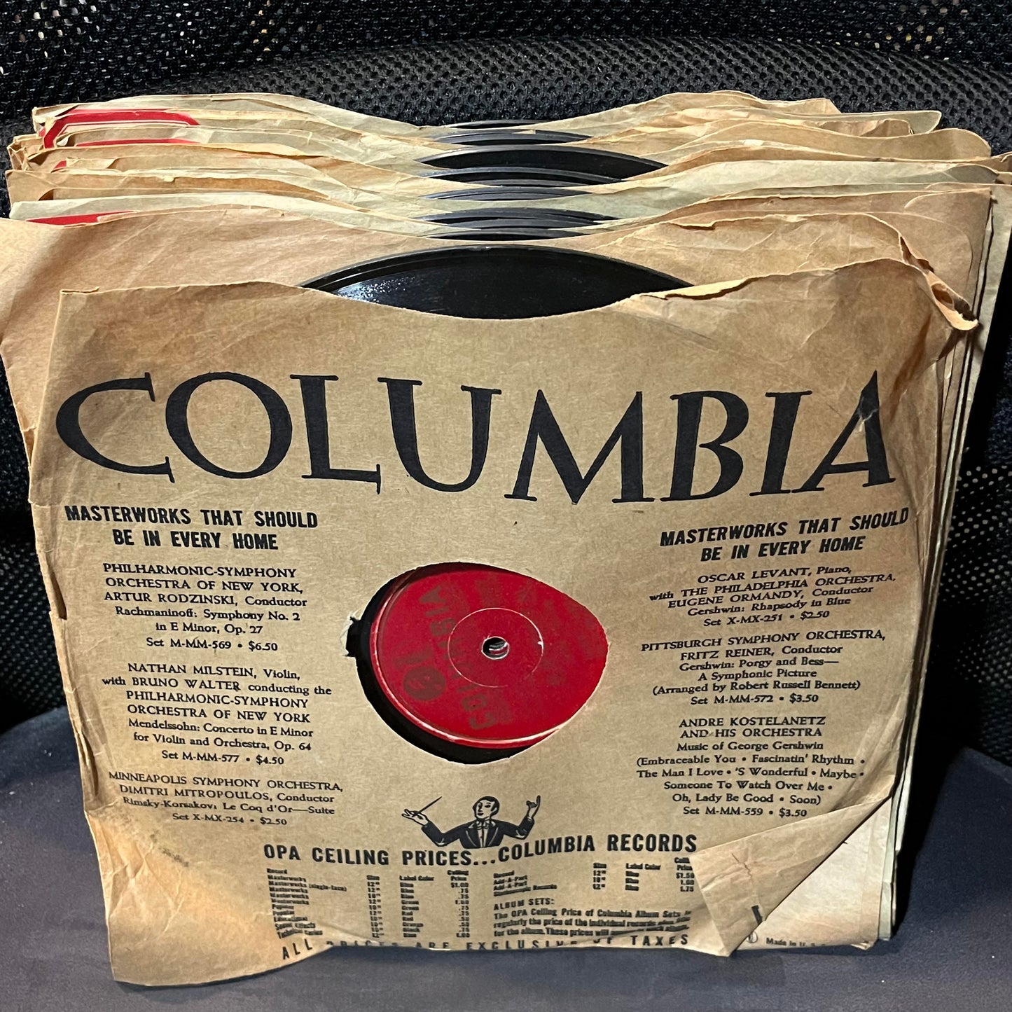Frank Sinatra - (17) 78 RPM COLLECTION/LOT 10" RECORDS |-