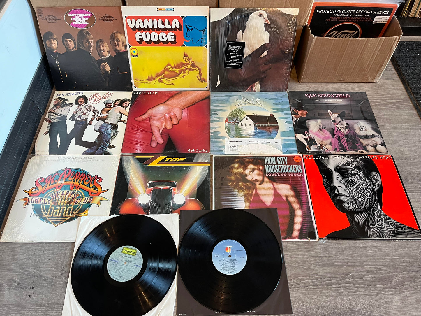 Various - 13 ROCK VINYL LPs COLLECTION LOT |--