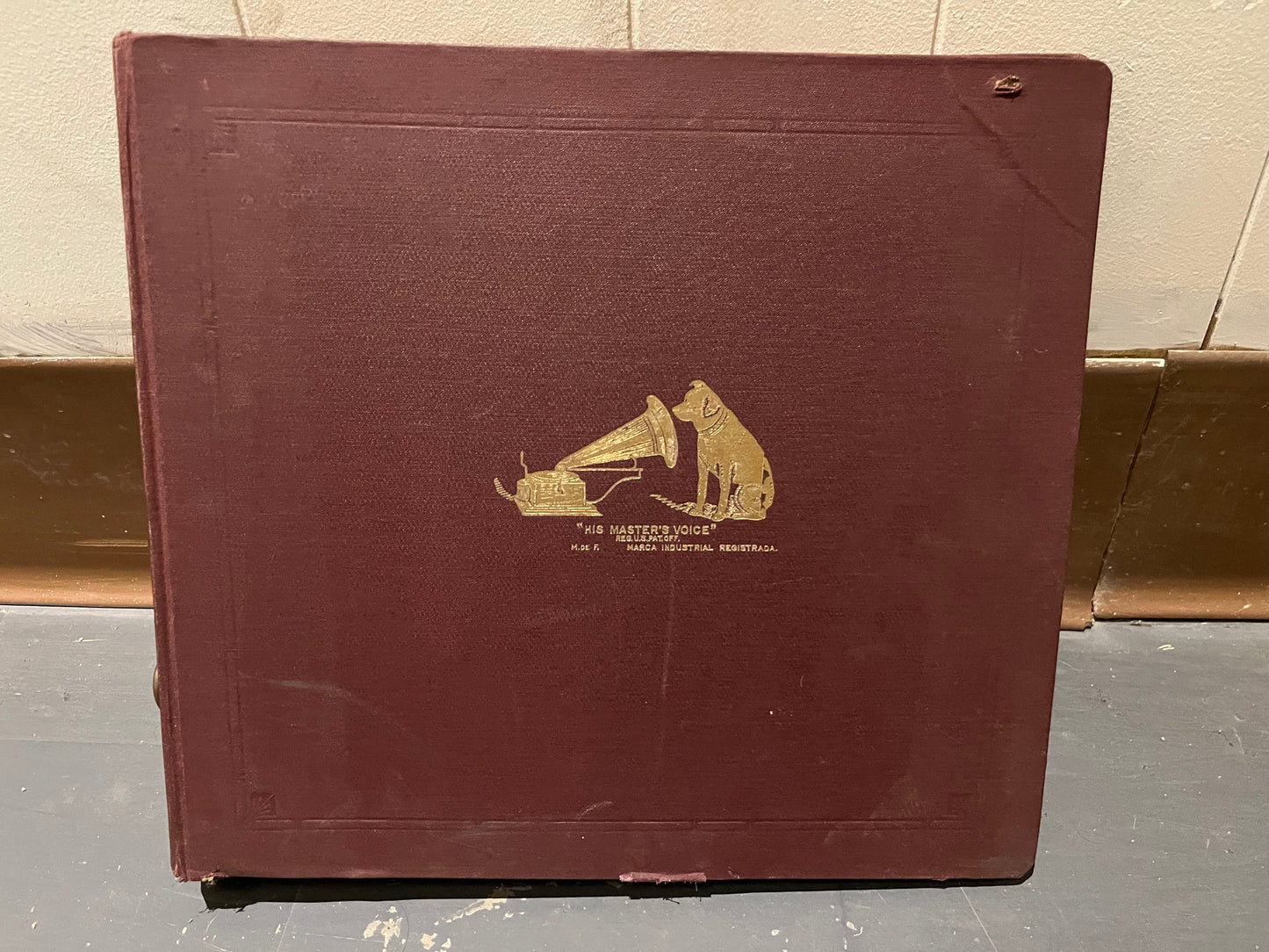 RCA / MASTERS VOICE - 17 PAGE 78RPM 12" RECORD BOOK | Very Good Plus (VG+)--