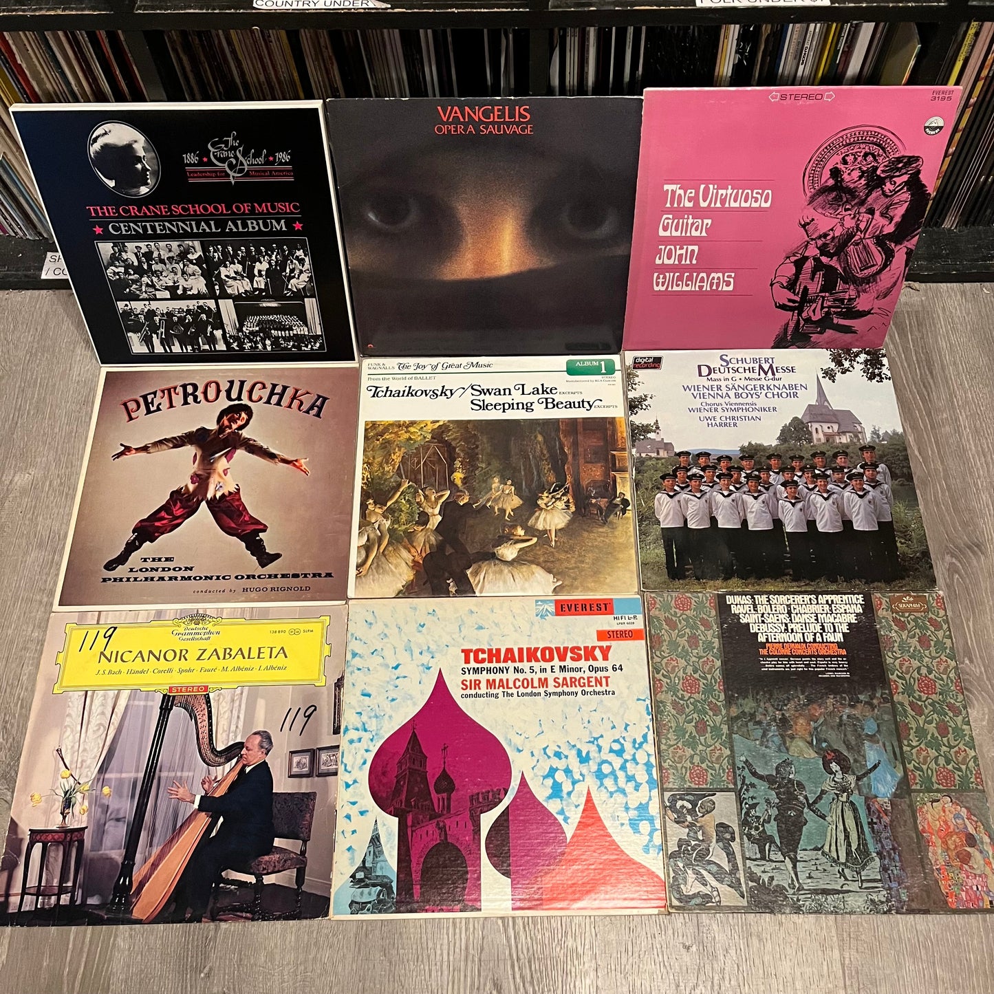 Various - 9 CLASSICAL VINYL RECORD LPS *EX-NM* | Excellent (EX) Excellent (EX)-