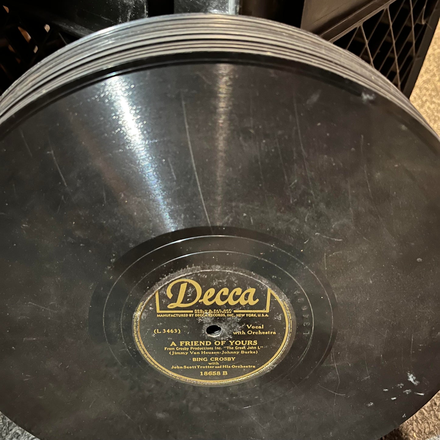 VARIOUS - (12) 78 RPM COLLECTION/LOT 10" RECORDS |-