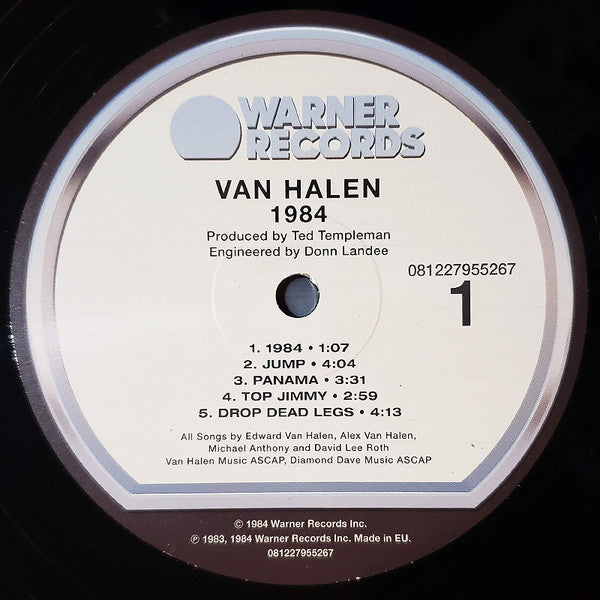 Van Halen - 1984 (VINYL) | Mint (M) Mint (M)-