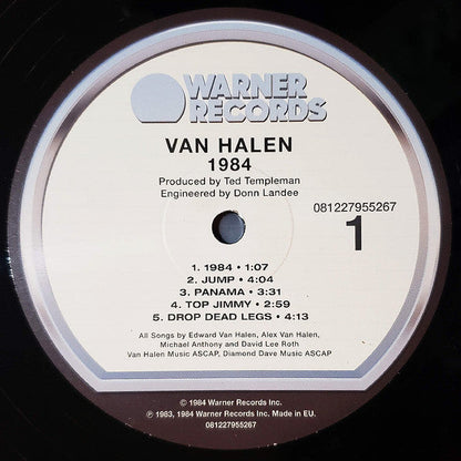 Van Halen - 1984 (VINYL) | Mint (M) Mint (M)-