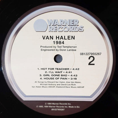 Van Halen - 1984 (VINYL) | Mint (M) Mint (M)-