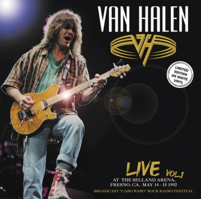 Van Halen - Live At The Selland Arena. Fresno. Ca. May 14-15 1992 - Vol. 1 (Limited Edition, White Vinyl) [Import] | Mint (M) Mint (M)-