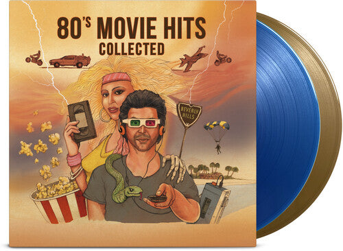 80's Movie Hits Collected (Limited Edition, 180-Gram Translucent Blue & Gold Colored Vinyl) [Import] (2 Lp's) |-
