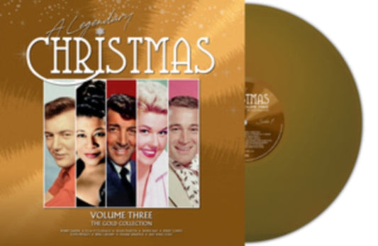 Various Artists - A Legendary Christmas, Volume Three: The Gold Collection (180g Gold Vinyl Import) | Mint (M) Mint (M)-