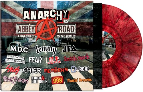 Various Artists - Anarchy On Abbey Road - A Punk Tribute To The Beatles (COLOR VINYL LP Cleopatra CLO 6547) |-
